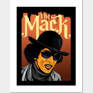 The Mack 70s Style Posters and Art